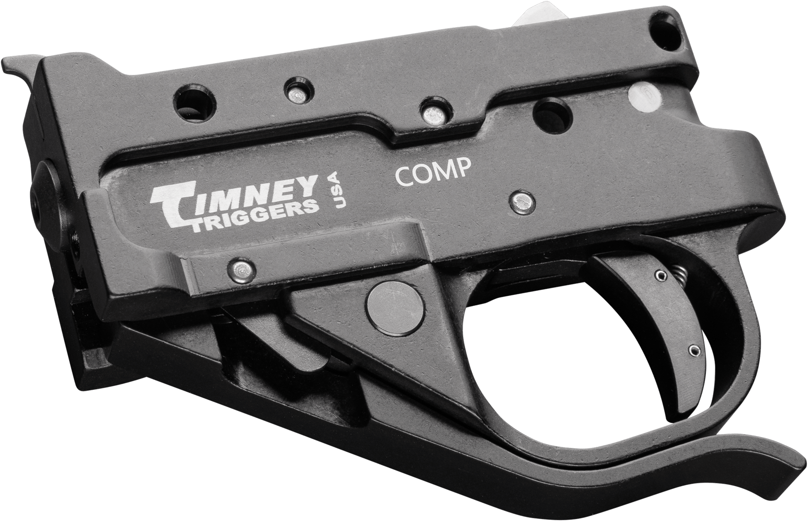 Timney Triggers 10221CCOMP Replacement Trigger  Compact Black/Black Drop-In Fits Ruger 10/22