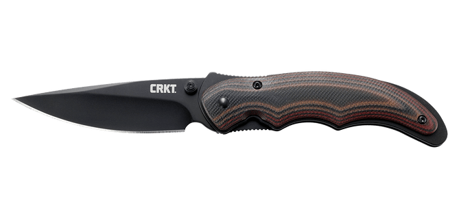 CRKT 1105KC   ENDORSER          3.18 DROP    BLACK