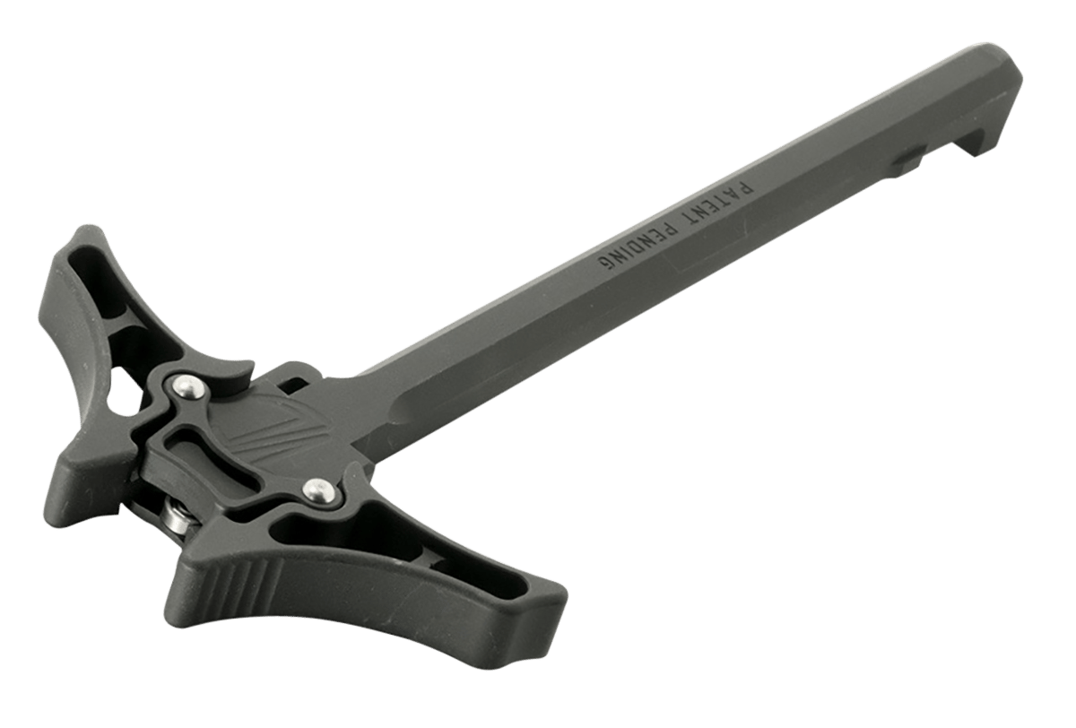 Timber Creek Outdoors EAMBICHT Enforcer Ambidextrous Charging Handle Stealth Tungsten Hardcoat Anodized Aluminum Ambidextrous Hand