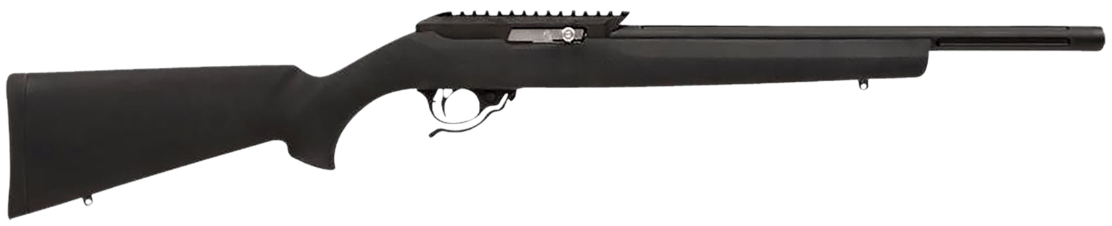 Tactical Solutions ATE2MBBHBLK X-Ring VR Gen2 22 LR Gun Black Barrel & Receiver, Hogue OverMolded Black Synthetic Stock