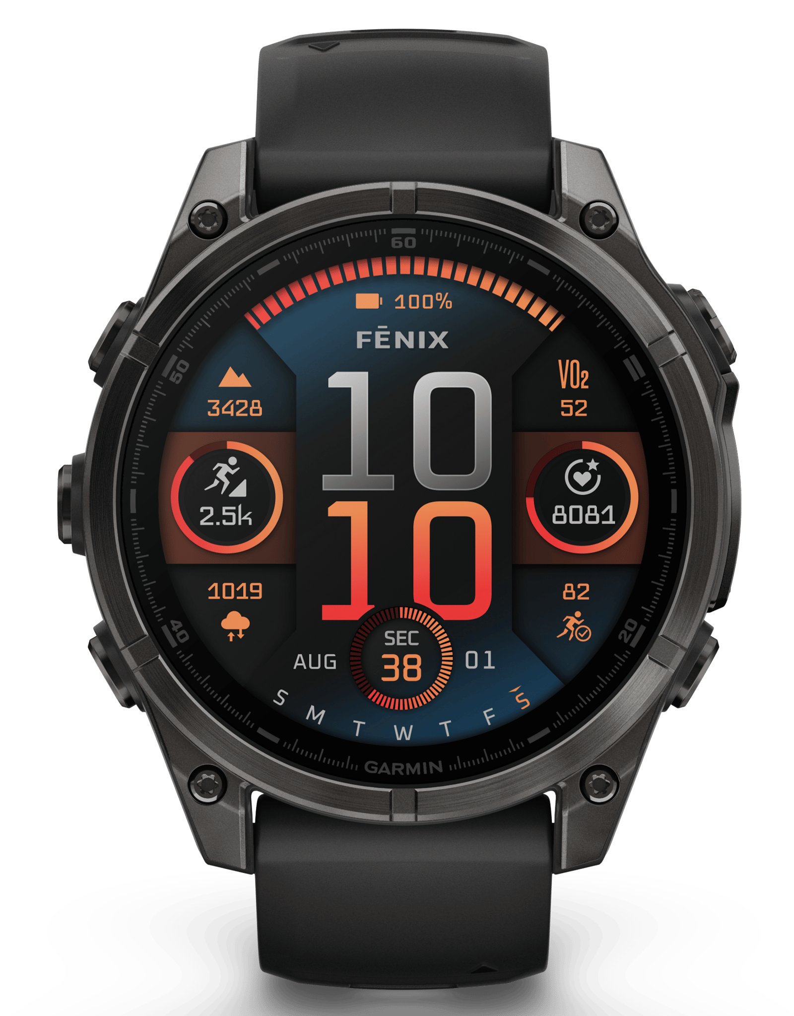 GAR 010-02904-20    FENIX8 47MM AMOLED SPPHR/GRY
