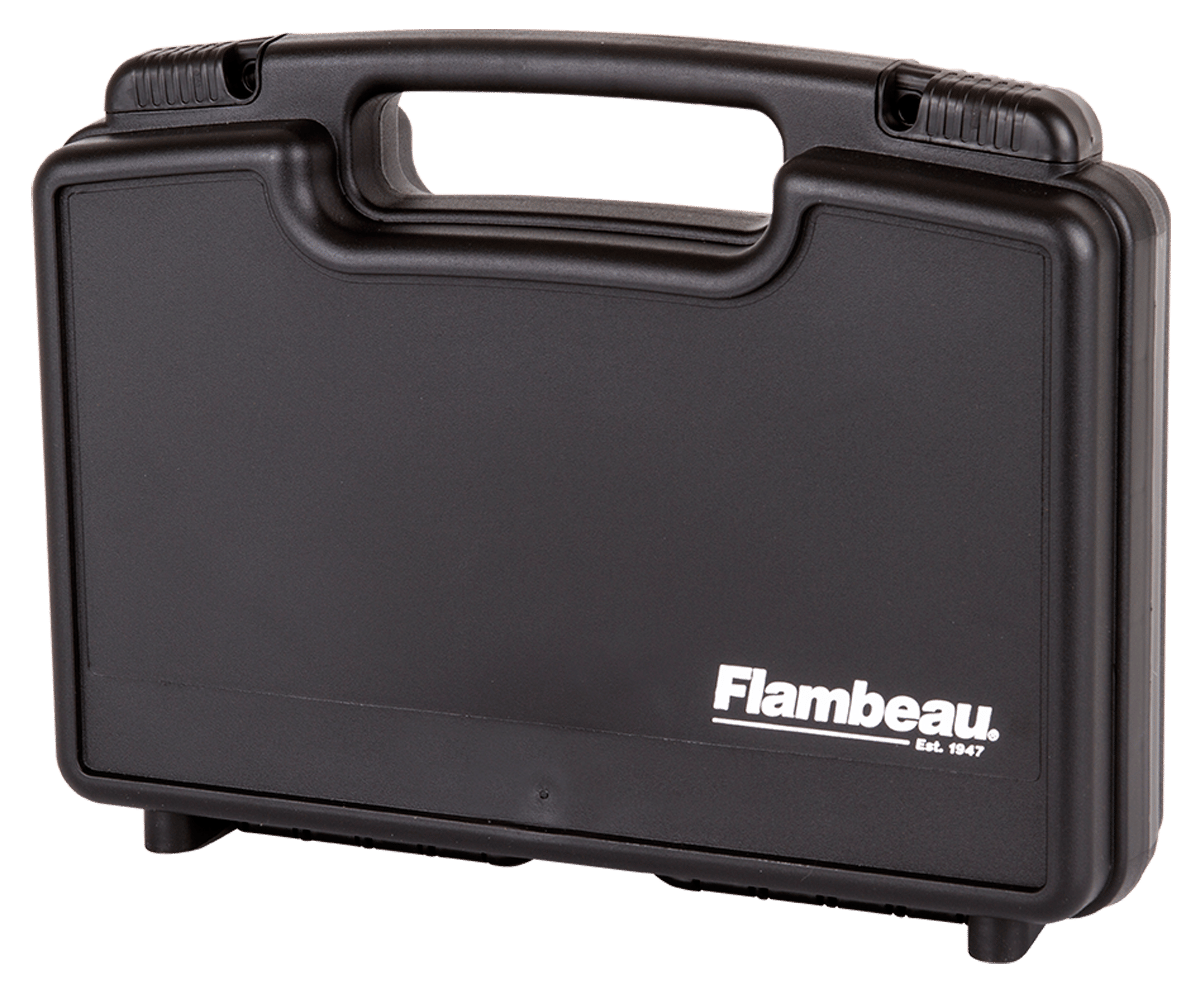 Flambeau 6450SC Safe Shot Pistol Pack Case Black Polymer Holds Handgun