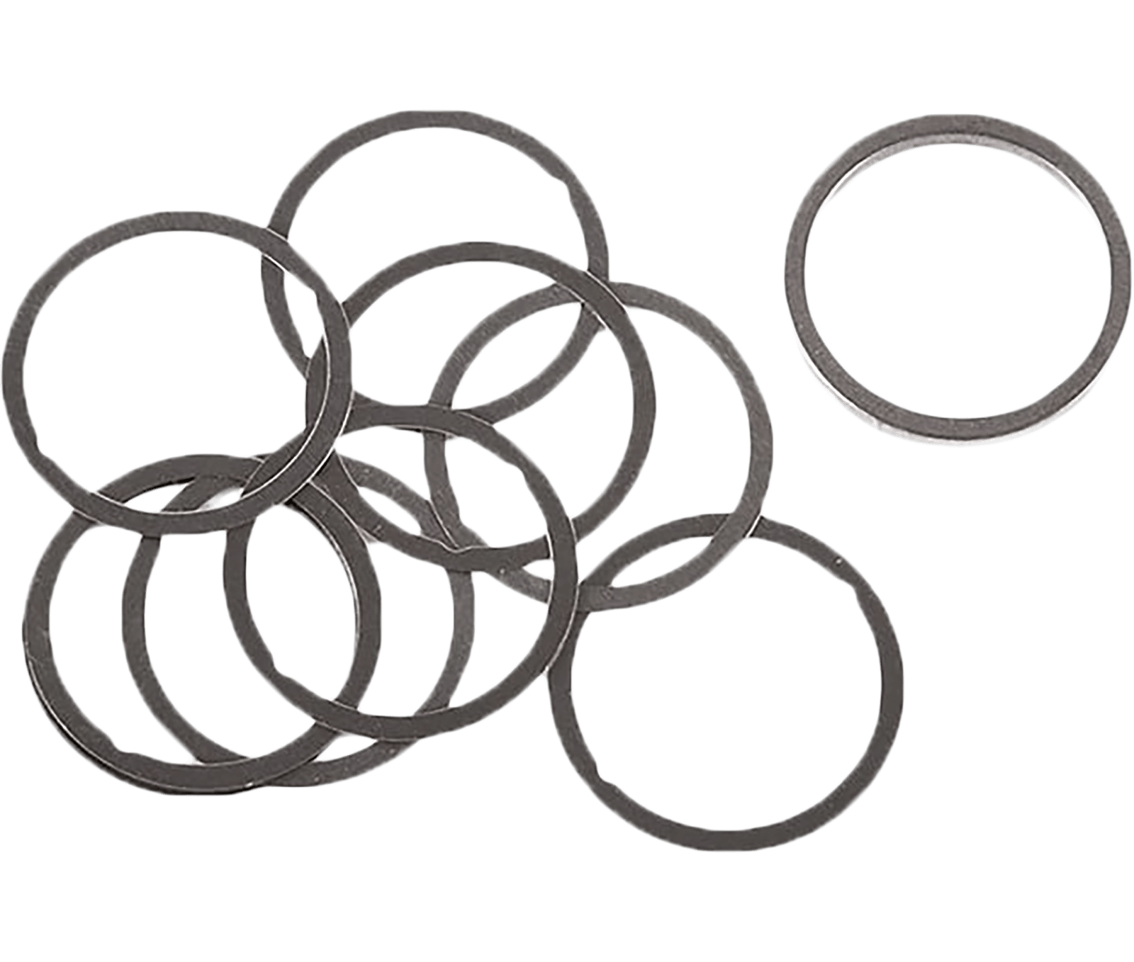 Dead Air DA002 Shim Kit  5/8"-24 tpi 3 Different Shim Thicknesses Included (.004", .006", .060")