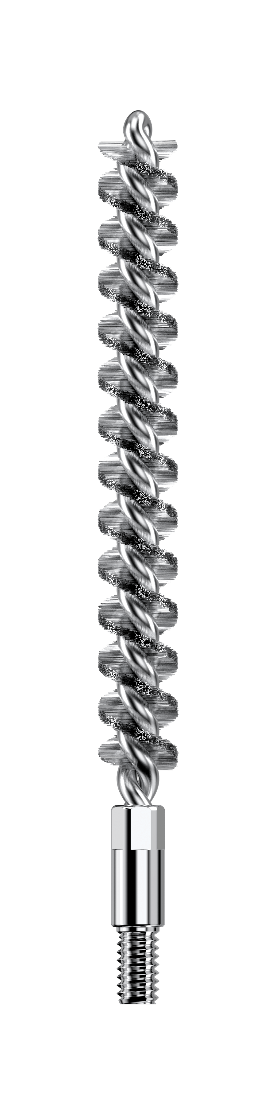Real Avid AVBMSB65MM Bore-Max Speed Brush 6.5mm Rifle Nickel Plated Bronze Brush