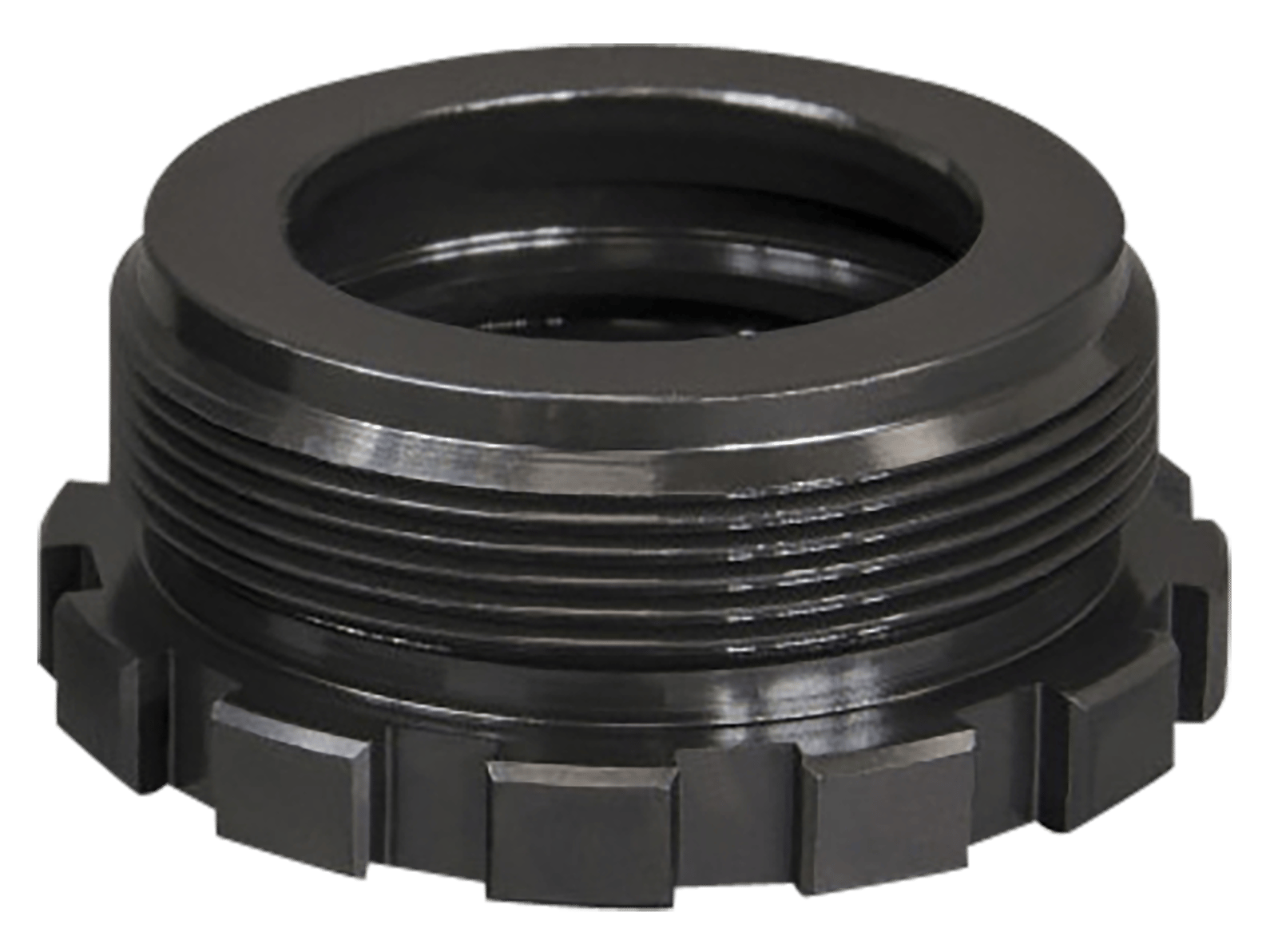Yankee Hill 3051TI Kurz QD Adapter TI 1-3/8"-24 tpi Black Titanium
