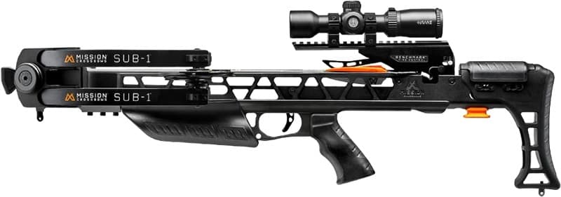 MISSION CROSSBOW SUB-1 PACKAGE 385FPS BLACK