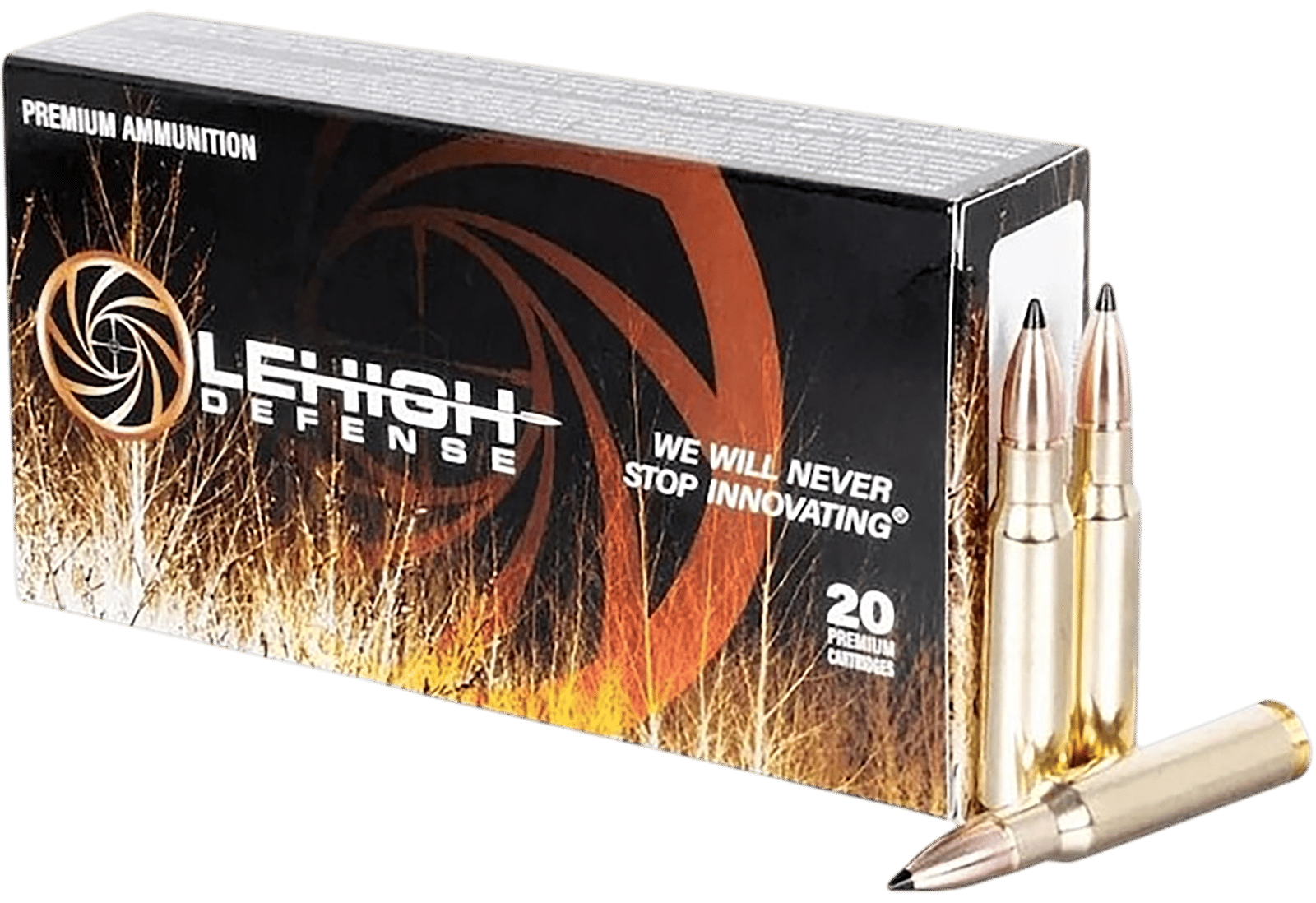 Wilson Combat LA308155TME   308Win 155gr Tipped Maximum Expansion 20 Per Box/10 Case