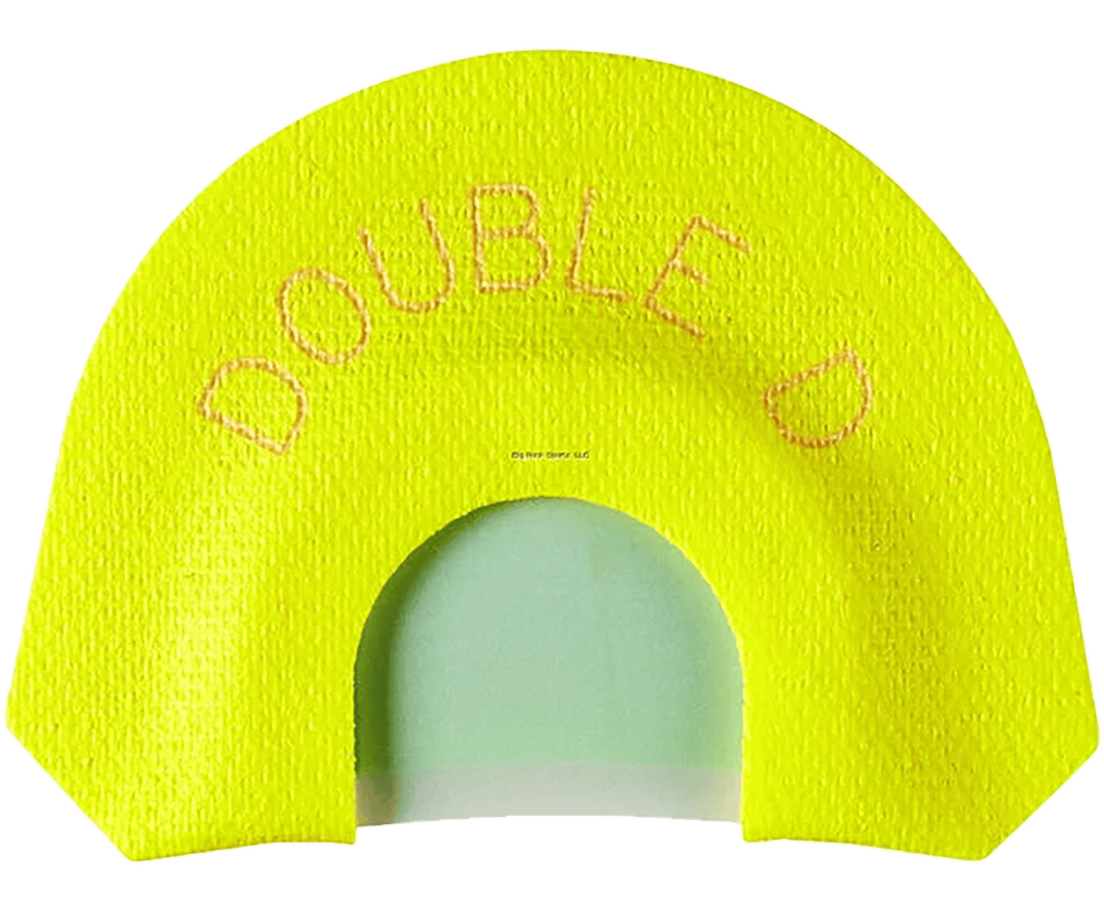 HS Strut 05905 Double D Double Reed Diaphragm Call Double Reed Turkey Hen Sounds Attracts Turkeys Yellow