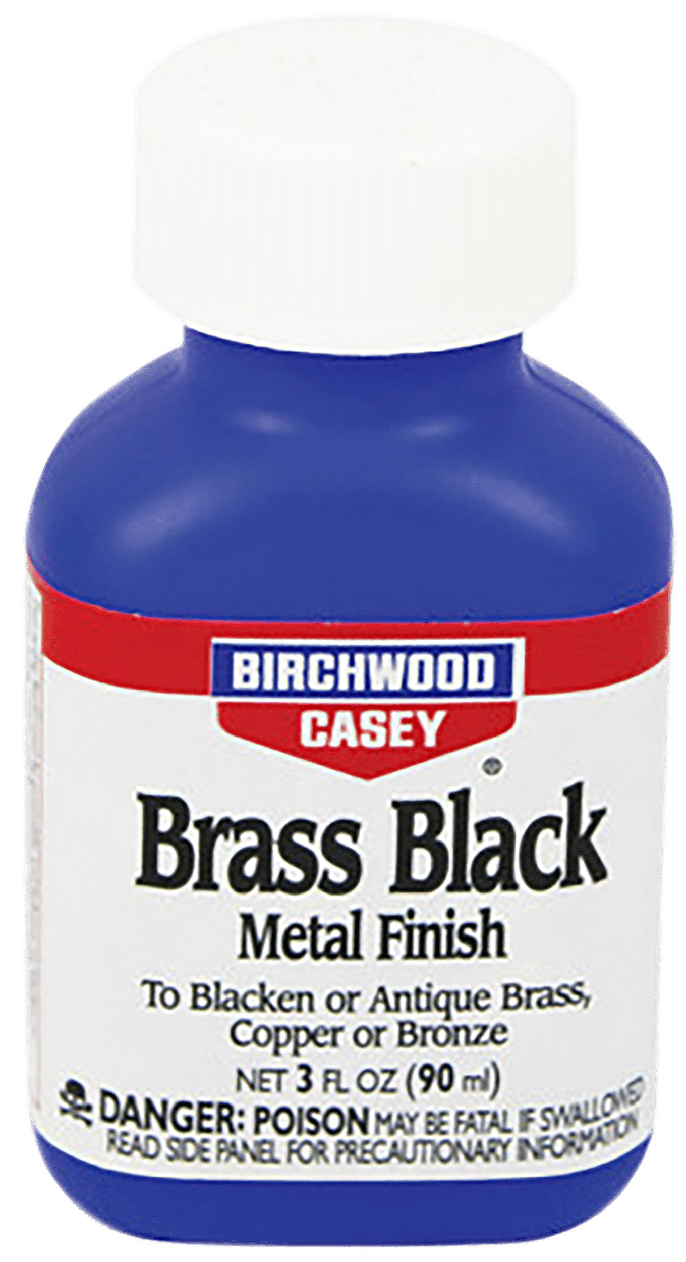 Birchwood Casey 15225 Brass Black Metal Touch-Up 3 oz. Bottle