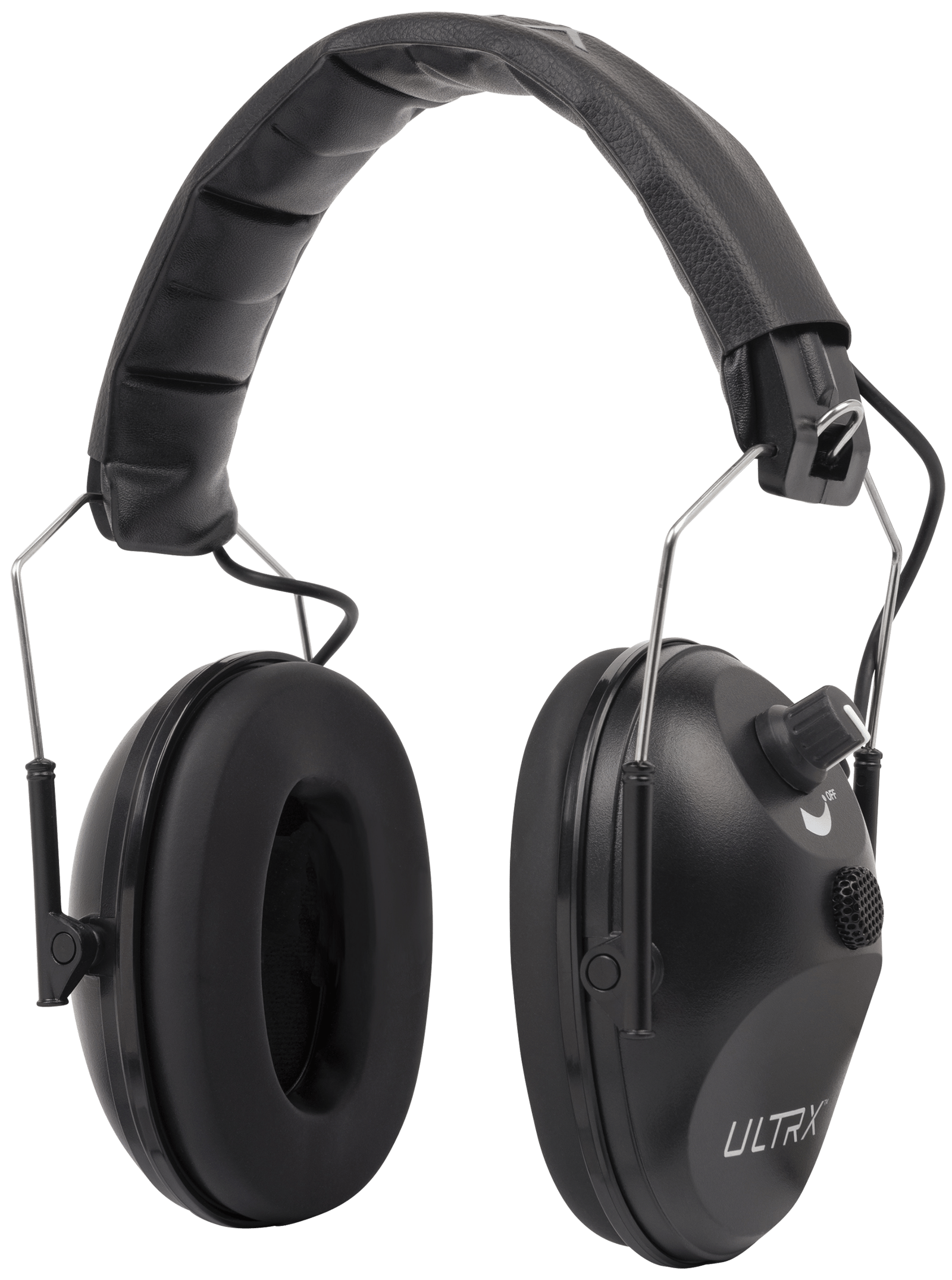Allen 4114 Ultrax Electronic Earmuff 23 dB Black