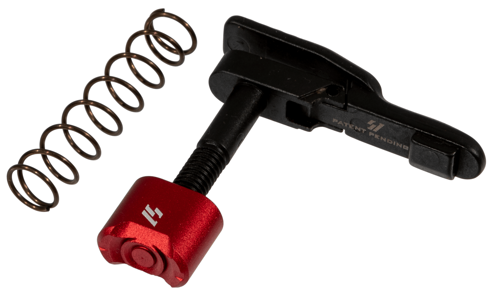 Strike ARAMBIMRRED Ambidextrous Magazine Release AR-15, M16 Mil-Spec Red Aluminum