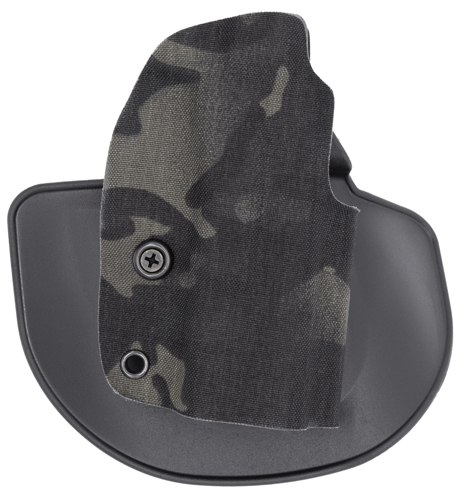 Safariland GRAVITY0835A0C1711 Gravity  OWB Black Multi-Cam Cordura Compatible w/ Glock 19/17 Paddle Right Hand