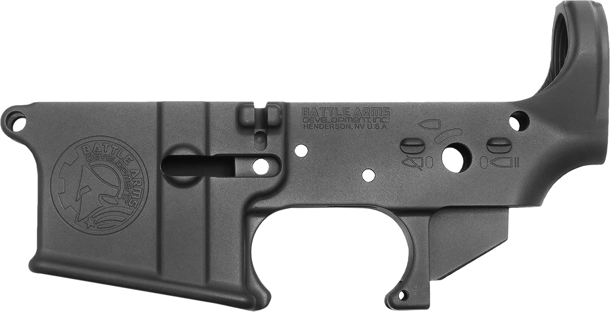 Battle Arms Development WH556-LR-BLK Workhorse Lower Receiver Black Anodized for AR15/M16/M4