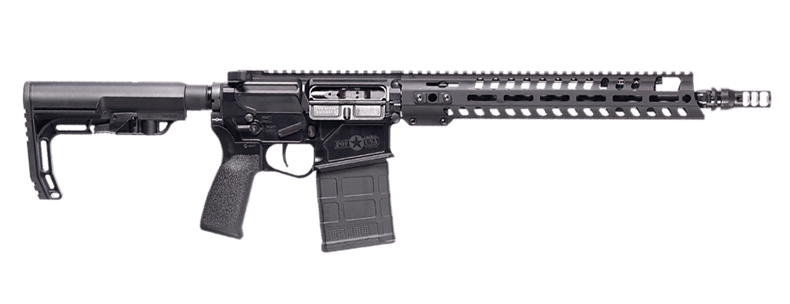 Patriot Ordnance Factory 02063 Rogue  308 Win 30+1 13.75" Black Nitride Steel Threaded Barrel
