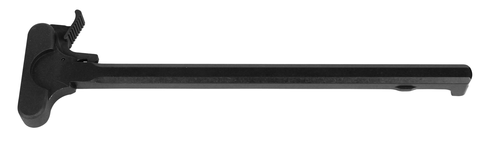LBE Unlimited AR308ELCH Extended Latch Charge Handle  Black 7075-T6 Aluminum AR-10