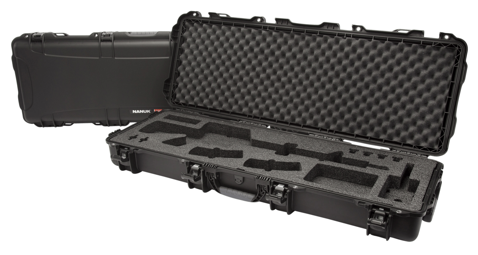 Nanuk 990AR01 990  Black Polymer w/ Foam Padding Lockable Latches & Wheels
