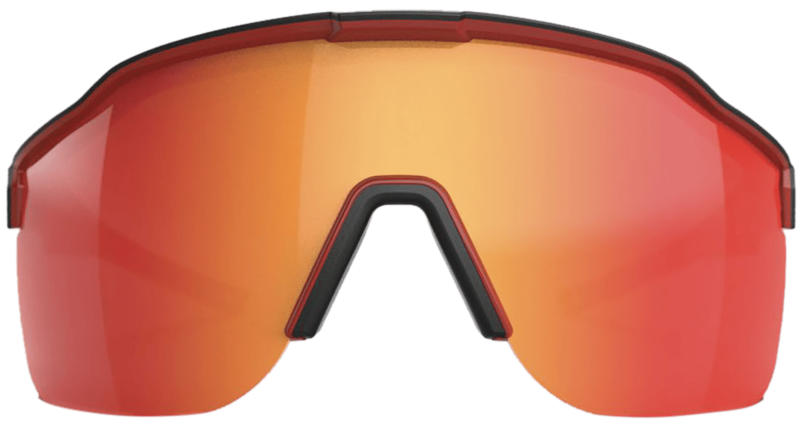 Glock AS41039 Safe Action Tactical Glasses Red Mirror Lens Black Frame