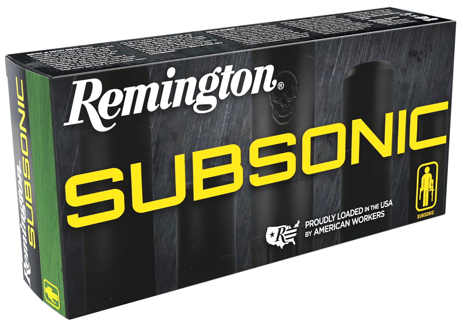 Remington Ammunition 27746 Subsonic  308Win 190gr Bonded Hollow Point 20 Per Box/10 Case
