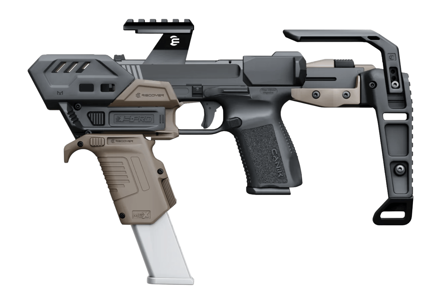 REC SPRO-CBGB-02 SPRO MG FULL KIT CANIK TAN