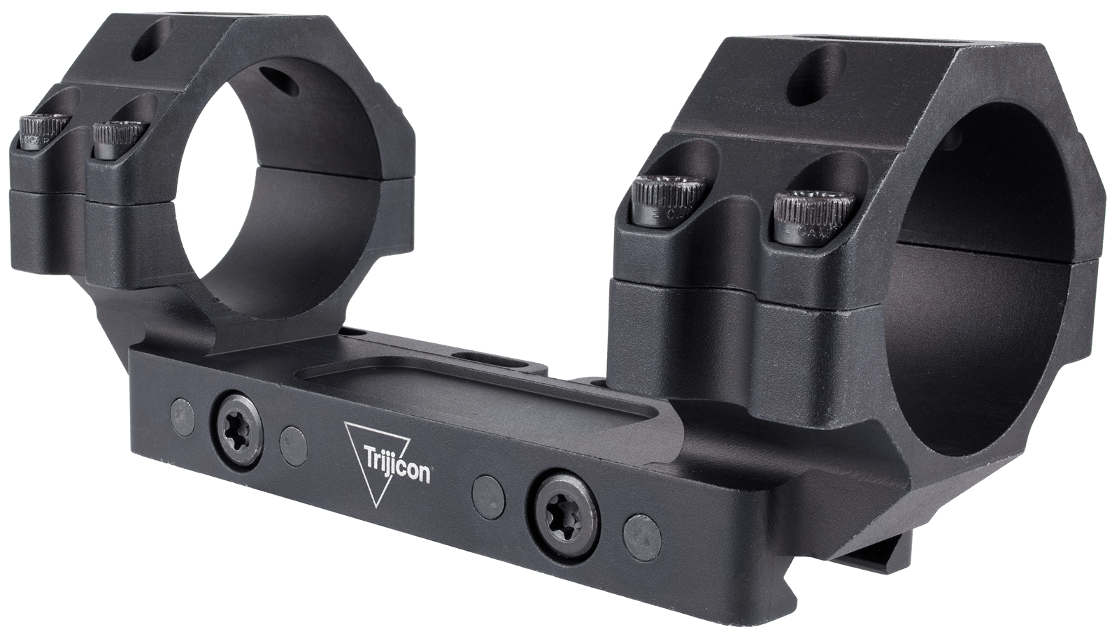 Trijicon AC22059 Bolt Action Scope Mount/Ring Combo Matte Black Aluminum 30 mm Tube, Picatinny Rail Mount