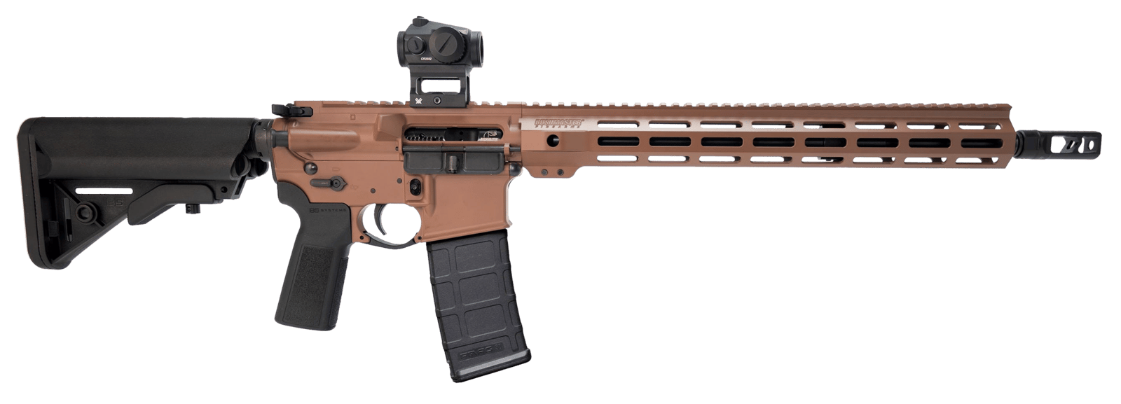 Bushmaster 0010006H212 Bravo Zulu  5.56 NATO 30rd 16" Salt Bath Nitride 7075 Aluminum Alloy Receiver H Series Cerakote Grip