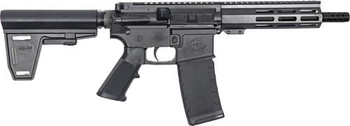 GLFA AR15 PISTOL W/BRACE 223 WYLDE 7.5" NITRIDE BBL BLACK