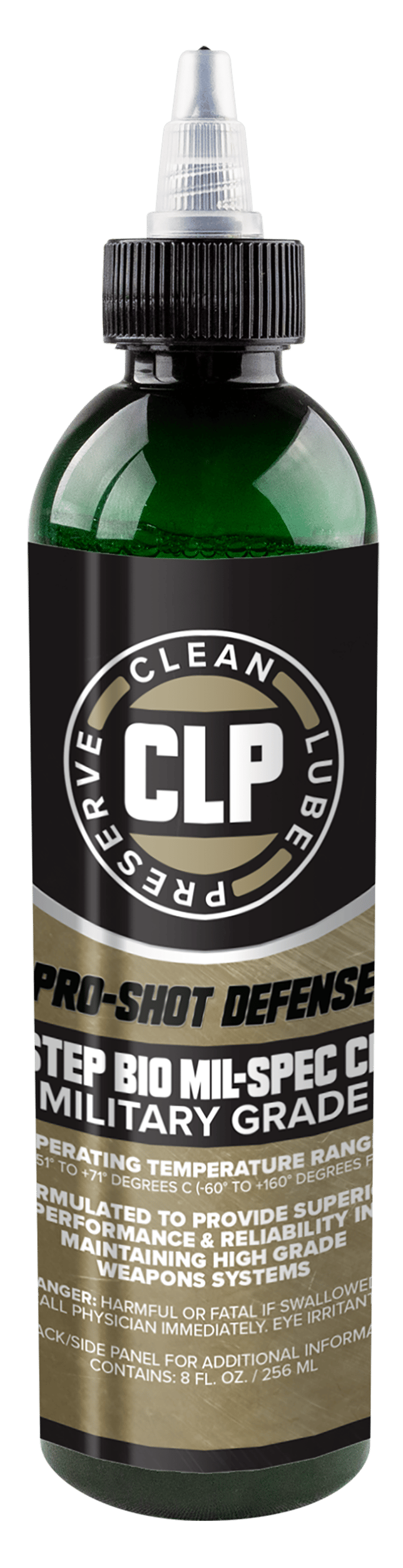Pro-Shot 1STEP 1 Step BIO Mil-Spec CLP 8 oz. Squeeze Bottle