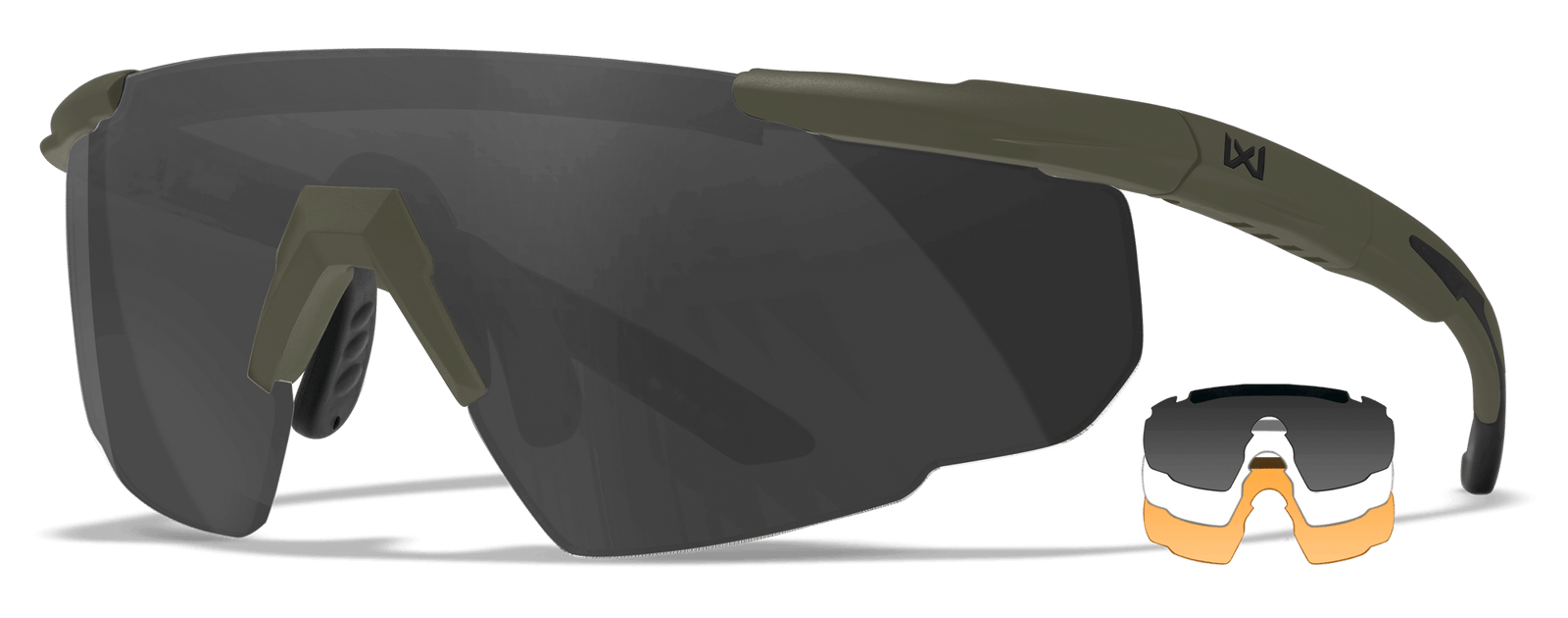 WILEYX 308G      SABER ADV        GRY/CLR/RUST/ODG