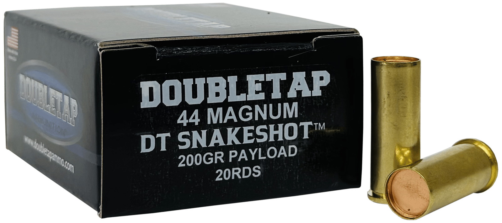 DoubleTap Ammunition 44MSS2 Snake Shot  44RemMag 200gr 20 Per Box/50 Case