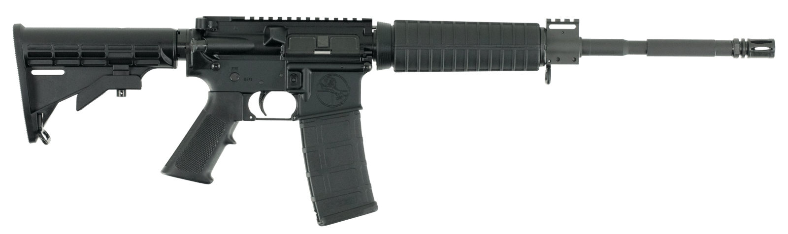 ArmaLite DEF15 M-15 Defensive Sporting Rifle 223 Rem/5.56 NATO 30+1 16" Chrome Moly Vanadium Barrel, Black Hard Coat Anodized Receiver, Black Synthetic 6 Position Collapsible Stock, Black Polymer Grip