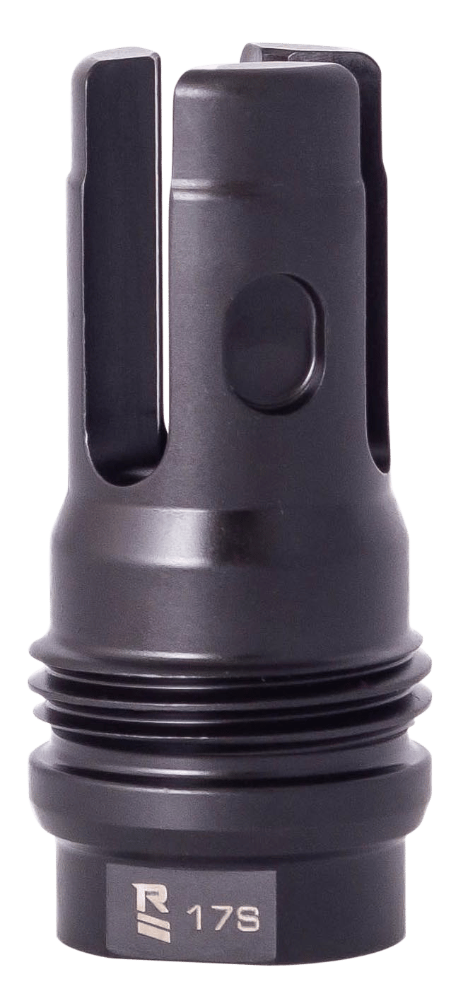 Rugged Suppressor FH004 R3L Flash Mitigation System Black with 5/8"-24 tpi Threads & 2.15" OAL for 7.62mm FN SCAR17