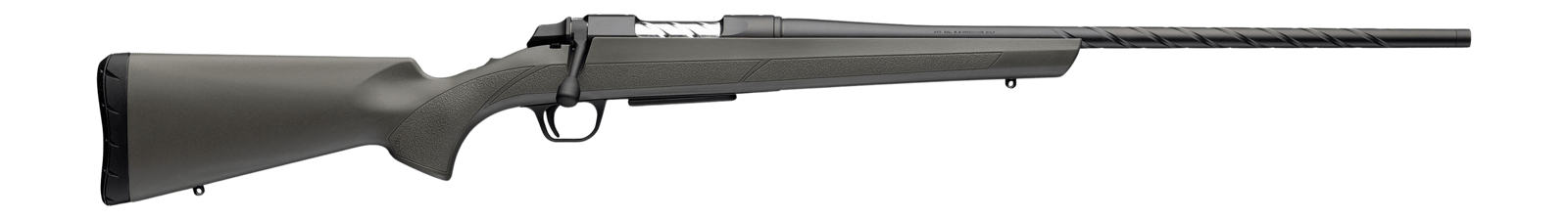 Browning 035851226 AB3 Pro Full Size 30-06 Springfield 4+1 22" Matte Blued Spiral Fluted Threaded Barrel, Matte Blued Steel Drilled & Tapped Receiver, Gray/Green Fixed Synthetic Stock, Right Hand