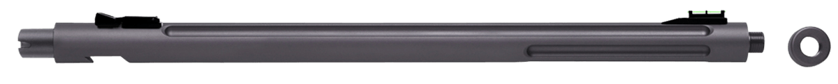 Tactical Solutions 1022SGMG X-Ring Barrel 22 LR 16.50" Gunmetal Gray Finish  Aluminum Material Bull with Fluting, Threading & Sights for Ruger 10/22