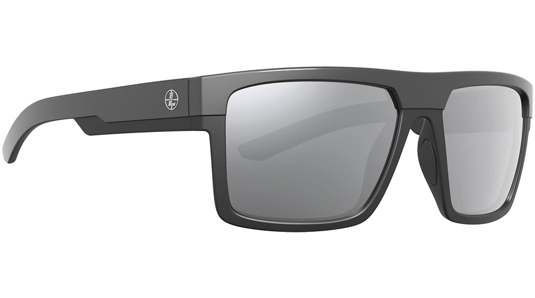 Leupold 179102 Performance Wear Becnara Shadow Gray Flash Lens Polycarbonate Matte Black/Gloss Black Frame