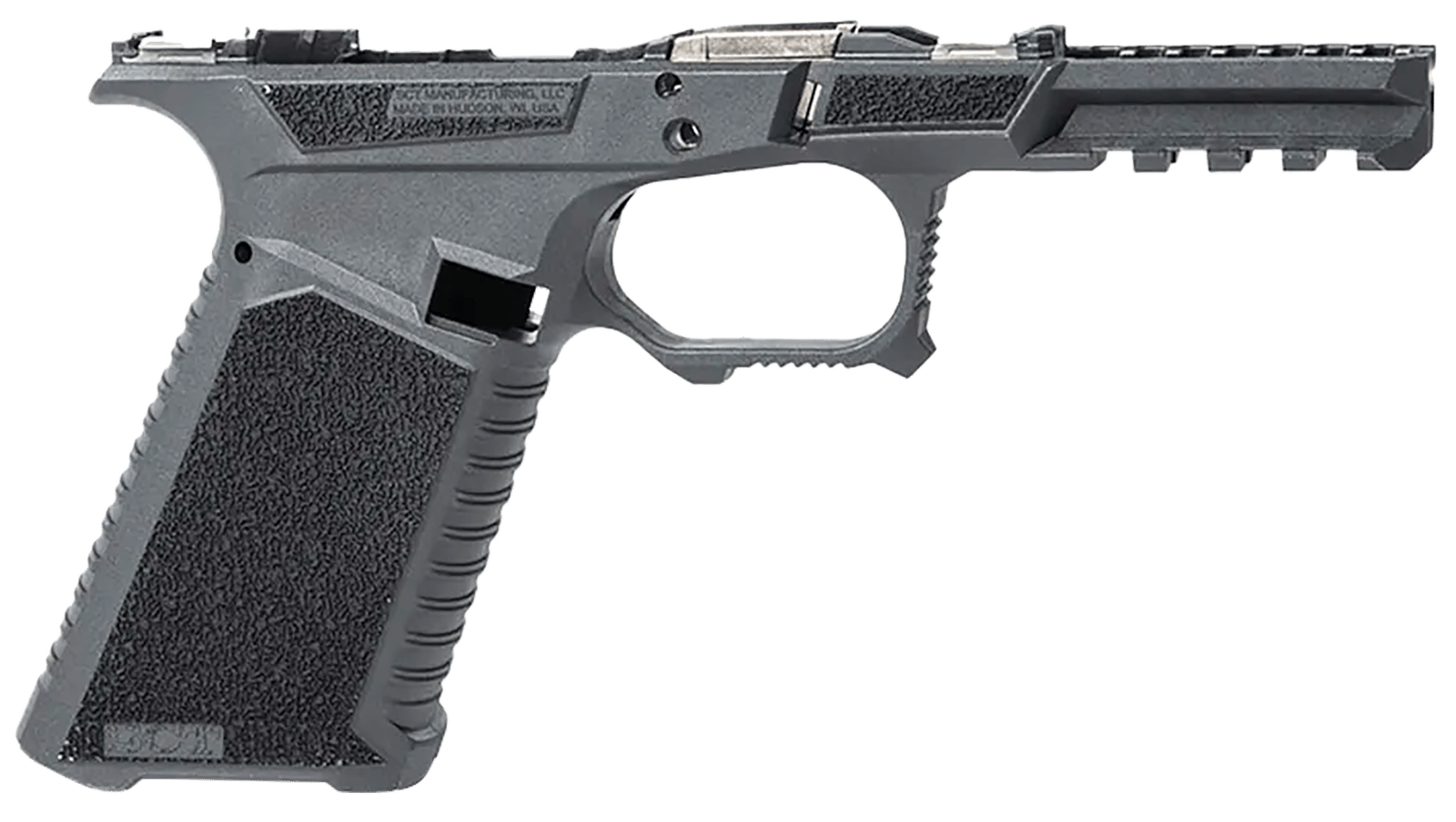 Sct Manufacturing 225010100 Full Size  Compatible w/ Gen3 17/22/31 Black Polymer Frame Aggressive Texture Grip Includes Locking Block