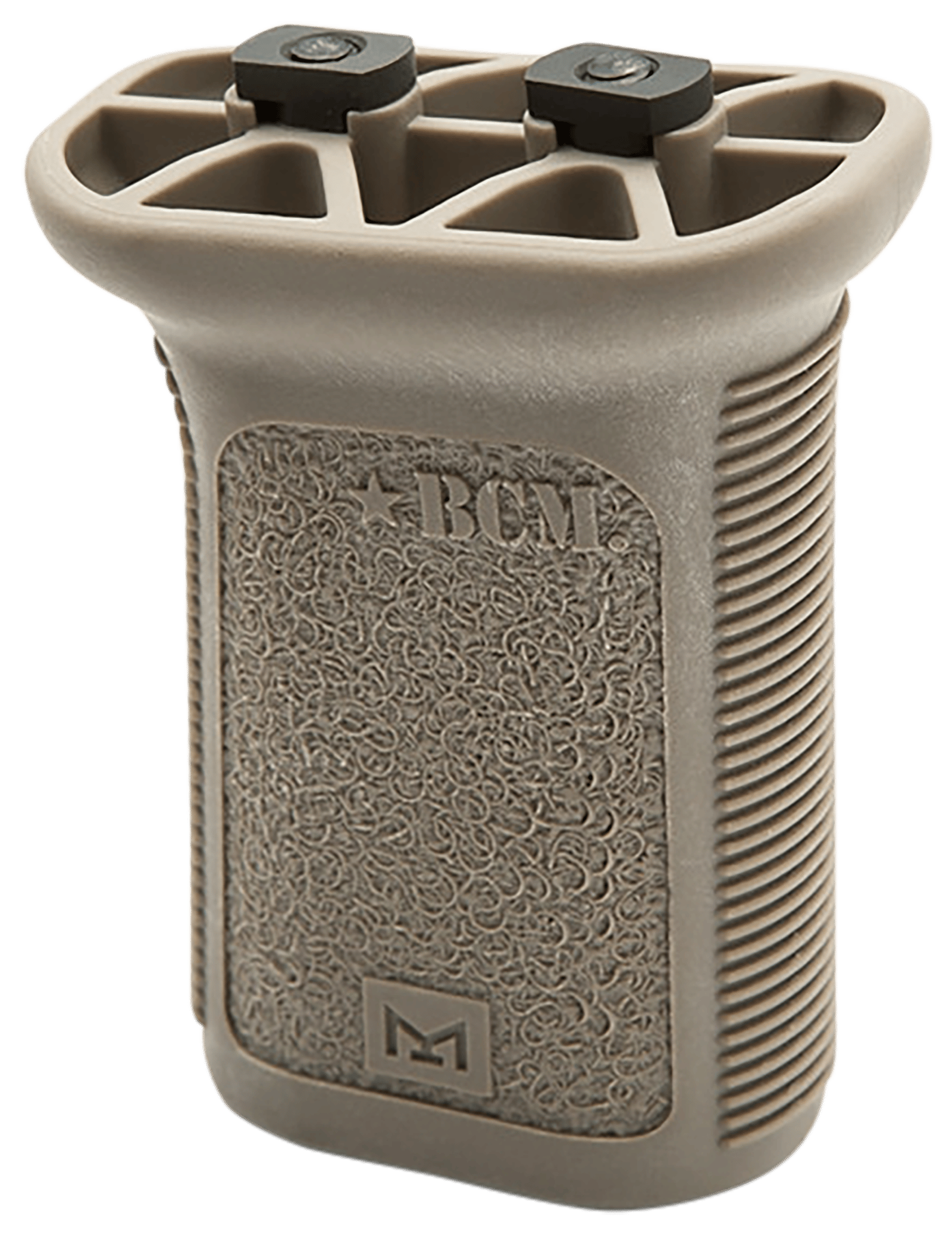 BCM VGMCMRMOD3FDE BCMGunfighter Grip Mod 3 Made of Polymer With Flat Dark Earth Aggressive Textured Finish for M-Lok Rail