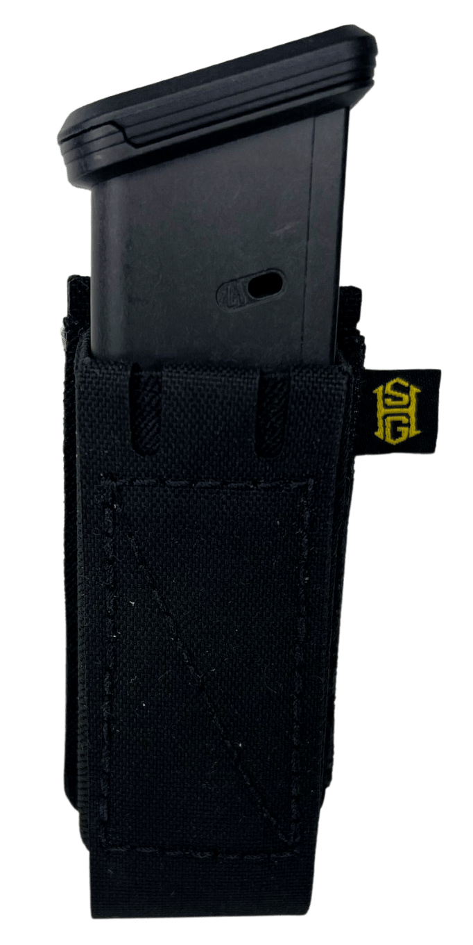HSGI 22EP00BK EP-P ELASTIC PST MAG POUCH MOLLE BK
