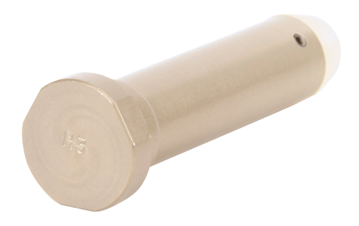 LBE Unlimited ARBUFFH3 H3 Recoil Buffer Carbine Length AR-15 Silver Aluminum