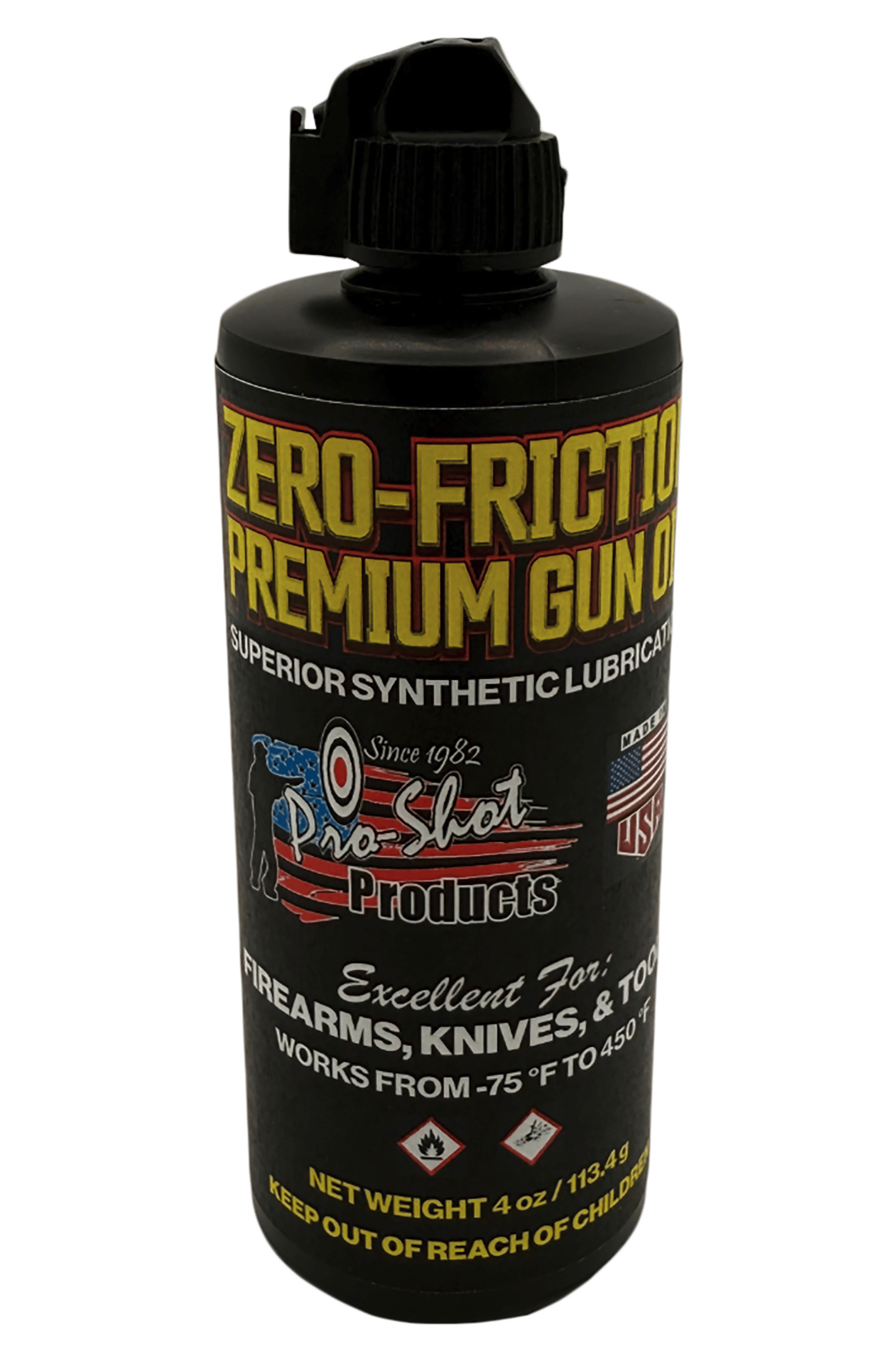 Pro-Shot ZF4 Zero Friction Needle Oiler 4 oz Bottle