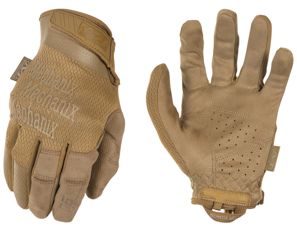 Mechanix Wear MSD-72-008 Specialty 0.5 High-Dexterity Coyote Suede Small