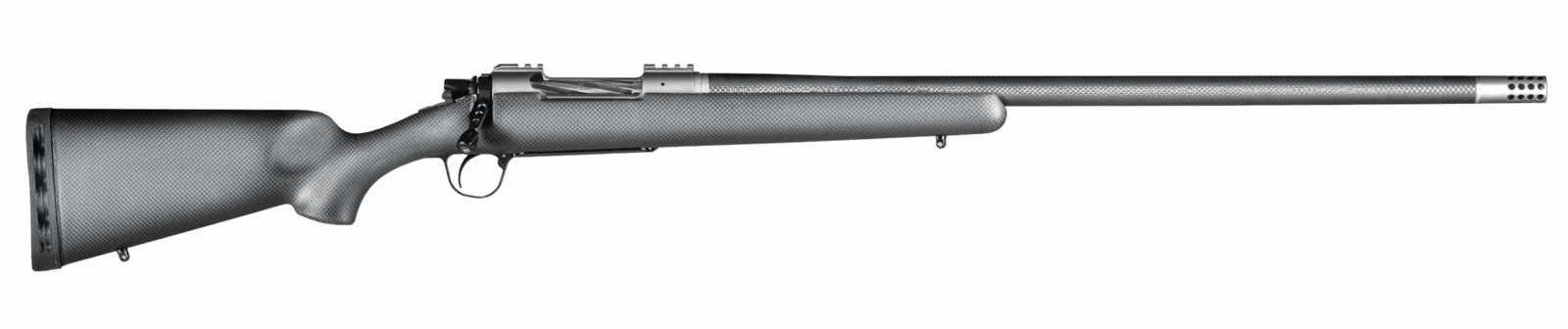 Christensen Arms 8010800501 Summit TI  308 Win 4+1 16.25" Carbon Fiber Threaded Barrel, Natural Titanium Drilled & Tapped Receiver, Black Carbon Fiber Fixed Sporter Stock