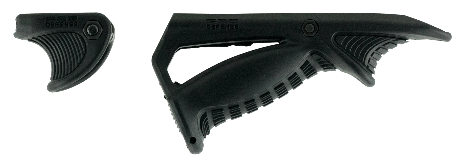 FAB Defense FXPTKCB PTK & VTS Combo Ergonomic Pointing Grip Angled w/Additional Storage Compartment Black Polymer