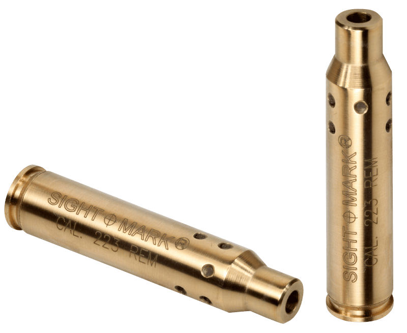 Sightmark SM39001 Boresight  Red Laser for 223 Rem/5.56x45mm NATO Brass Includes Battery Pack & Carrying Case
