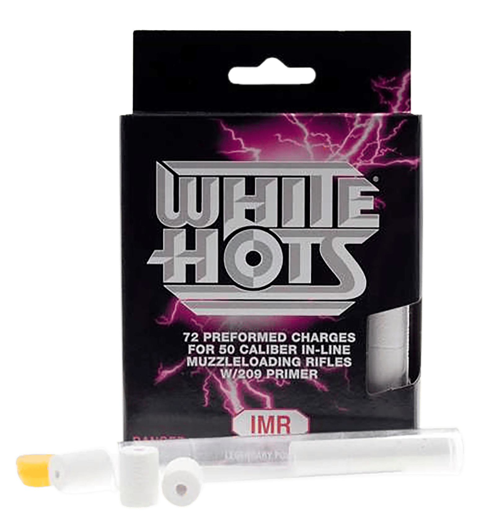 IMR WHP50 White Hots50 Cal Muzzleloader 72 Charges Per Box 16