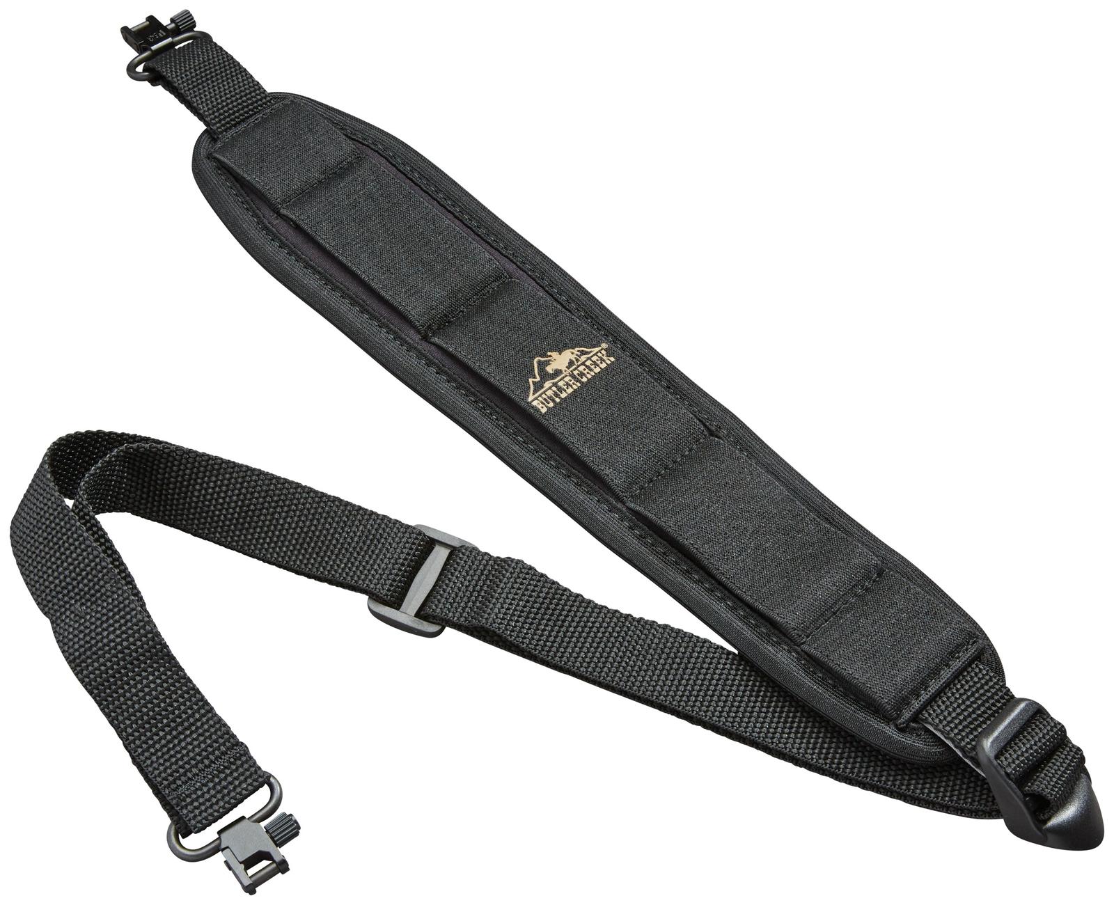 Butler Creek 81013 Comfort Stretch Rifle Sling Black Neoprene Adjustable Rifle