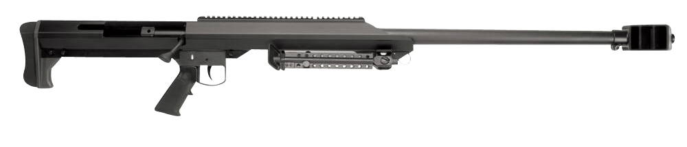 Barrett 13307 M99  50 BMG 32" 1rd Black Cerakote Black Fixed w/Sorbothane Recoil Pad Stock Black Polymer Grip Right Hand
