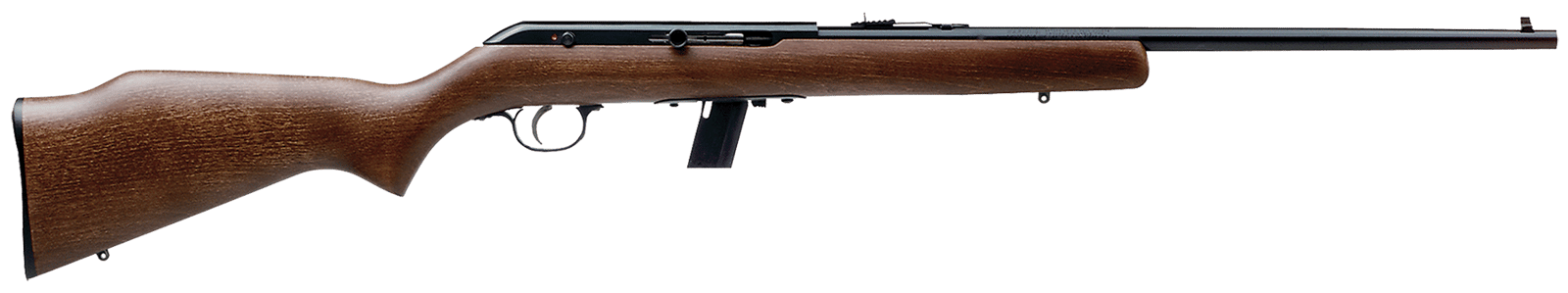 Savage Arms 30000 64 G Full Size 22 LR 10+1 21" Matte Black Sporter Barrel, Matte Black Grooved Carbon Steel Receiver, Satin Hardwood Fixed Stock, Right Hand