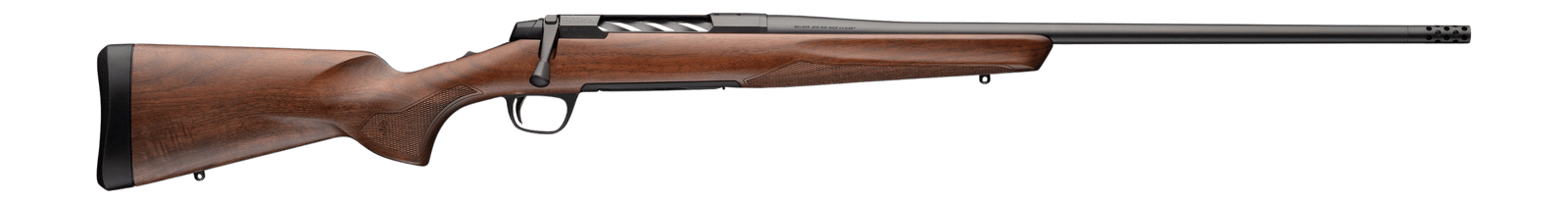 Browning 036128227 X-Bolt 2 Hunter 7mm Rem Mag 3+1 26" Matte Blued Threaded Barrel & Steel Drilled & Tapped Receiver, Satin Black Walnut Fixed Stock, Right Hand