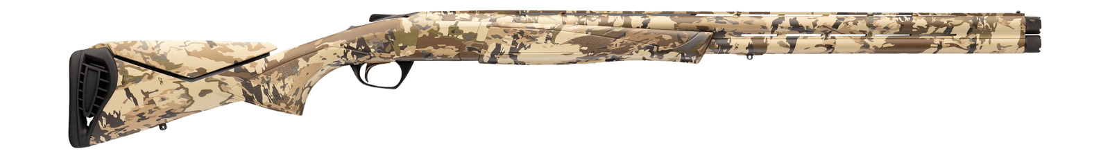 Browning 018735205 Cynergy  12 Gauge Break Open 3.50" 2rd 26" Overall Auric Camo Over/Under Vent Rib Barrel, Steel Receiver & Adj Comb Auric Camo Synthetic Stock