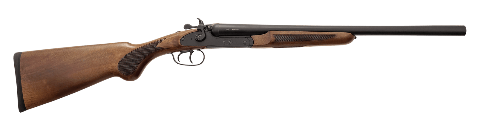 Silver Eagle Arms COACH12 Coach  12 Gauge Break Action 3" 2rd 20" Black Side By Side Barrel, Black Receiver, Fixed Walnut Stock